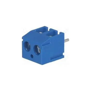 Svorkovnice do plošného spoje úhlové 90° 3,81mm póly 2 10A