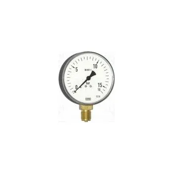 Manometr 0÷1bar 160mm Vlastnosti dolní poloha čidla -40÷60°C