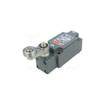 Síťový prvek Limit switch lever R 30mm, metallic roller 22mm NO + NC 10A