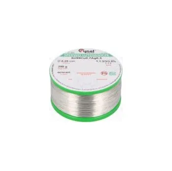 Páječka Pájecí drát Sn99Ag0,3Cu0,7 250um 250g bezolovnaté 216÷227°C