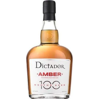 Rum Dictador 100 Months Amber 8y 40% 0,7 l (holá láhev)