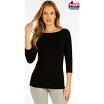 Tričko dámské s 3/4 rukávem 9D103 LITEX Barva: černá, Velikost: S