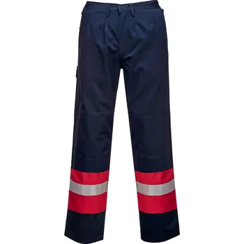 montérky Portwest Nehořlavé Arc Flash Kalhoty úrovně 1, FR56 Velikost: XL red ArcFlash 8,6 cal/cm2