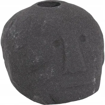 Svícen SVÍCEN HLAVA kameninový 10 cm skandinávský svícen do obýváku