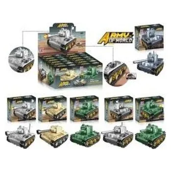 Klocki czołgi MIX