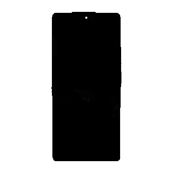 Telefonní příslušenství LCD Display + Dotyková Deska + Přední Kryt pro Xiaomi Redmi Note 13 Pro 4G Black (Service Pack)