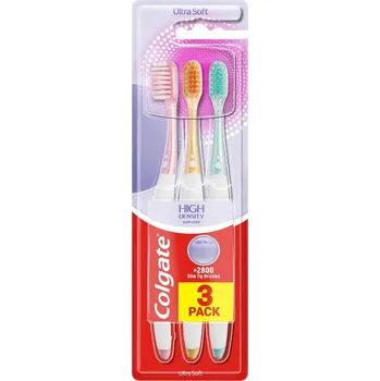 Zubní kartáček Colgate High Density zubní kartáček, 3ks/1 bal.