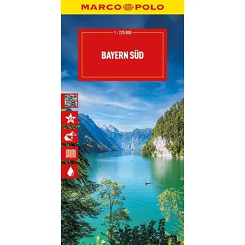 MARCO POLO Reisekarte Deutschland 13 Bayern Süd 1:225.000