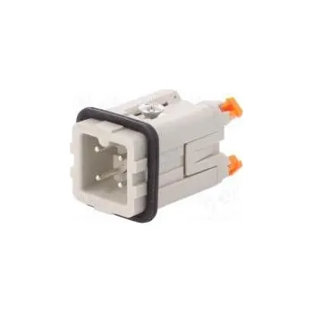 Síťový konektor Konektor HDC vidlice CKSH PIN 4 3+PE velikost 21.21 10A 400V