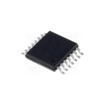 Integrovaný obvod Převodník A/D Kanály 4 10bit 200ksps 2,7÷5,5V TSSOP14