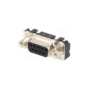 Elektrická zásuvka D-Sub PIN 9 zásuvka zásuvka se šroubem se závitem přímý THT