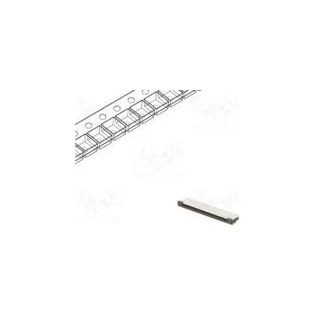 Elektrický konektor Konektor FFC/FPC vodorovné PIN 40 horní kontakty,ZIF SMT
