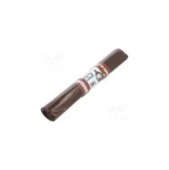 Pytle na odpadky Pytle na odpadky 10ks LDPE Barva hnědá 60l