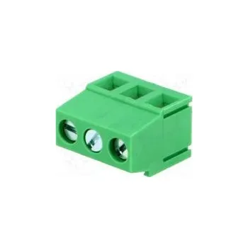 Svorkovnice do plošného spoje úhlové 90° 5mm póly 3 na PCB