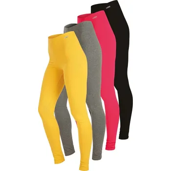 Dámské legíny Legíny dámské dlouhé 9D413 LITEX Barva: hořčicová, Velikost: L