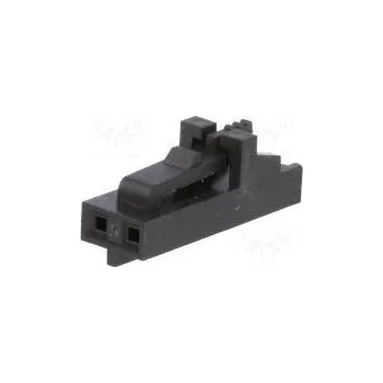 Elektrický konektor Plug wire-wire/PCB female SL 2.54mm PIN 2 w/o contacts