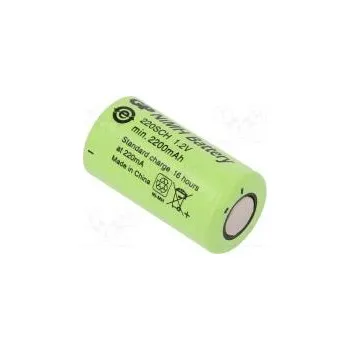 Článková baterie Akum Ni-MH SubC 1,2V 2200mAh Ø23x43mm