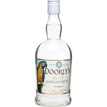 Rum Doorly's White 3y 40% 0,7 l (holá láhev)