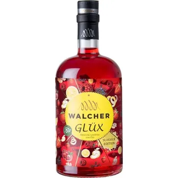 Likér Walcher BIO Glux Summer Edition Koktejlový likér 22% 0,7 l (holá láhev)
