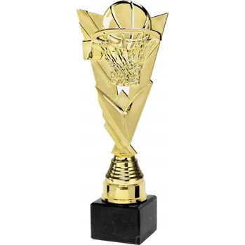 Q395C Plastová soška VOLEJBAL, zlatá barva