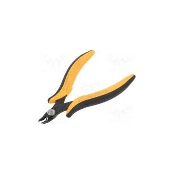 Kleště Kleště ke stříhání,miniaturní,vyhnuté 132mm s malou fazetou