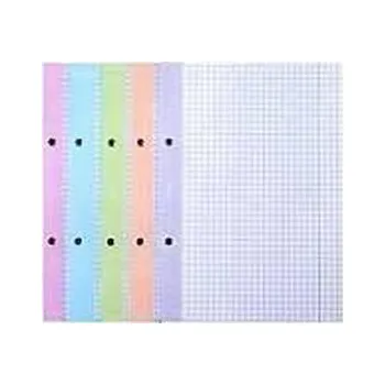 Set školních potřeb Wkład do segregatora A5/50K kratka kolor m. (5szt)