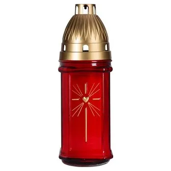 Svíčka Svíčka Lucerna - sklo, če, 72 h