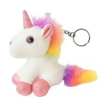 plyšák Brelok pluszowy biały 12cm