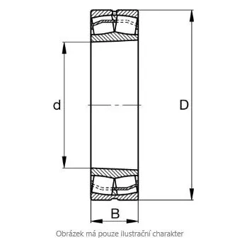 22226 KW33M ZVL Dvouřadé soudečkové ložisko
