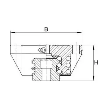 KWSE 20-V2-G1 INA Lineární vozík