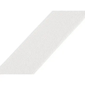 Pruženka s keprovým vzorem na opasky a šle šíře 40 mm