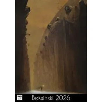 Kalendář Kalendarz 2026 - Beksiński wzór 4 A3 - Bartosz Szymanik