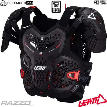 Chránič těla Chránič hrudi a zad Leatt 5.5 Pro EVO Chest Protector Black S - M