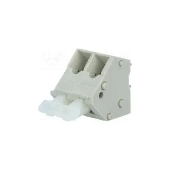 Svorkovnice do plošného spoje úhlové 45° 5mm póly 2 na PCB