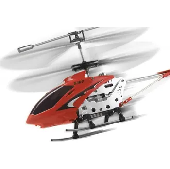 Modelářství S107G - 3-kanálový mikrovrtulník (červený)