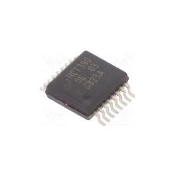 Integrovaný obvod IC číslicový dekadický čítač Kanály 2 Řada HCT SMD SSOP16