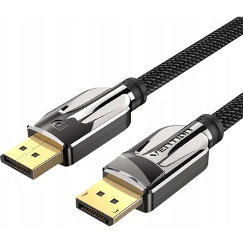 Video kabel VENTION DisplayPort DP 1.4 8K 32.4Gbps Kabel opletený 3m