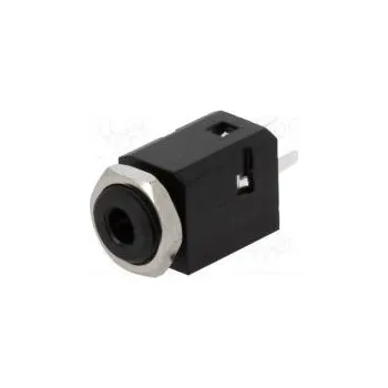 Elektrická zásuvka Zásuvka Jack 3,5mm zásuvka stereo Poč.výv 4 na PCB,do panelu