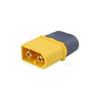 Napájecí kabel Zástrčka napájecí DC XT60 vidlice PIN 2 na kabel pájení 30A