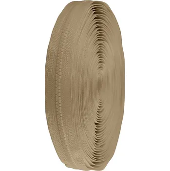 Zip kostěný No 5 metráž, barva 308 hnědá přírodní