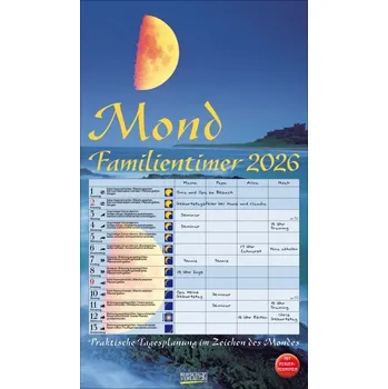 Mond-Familientimer 2026 - Korsch Verlag