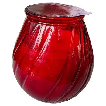 Svíčka Svíčka Party time - červená, 120 g, doprodej