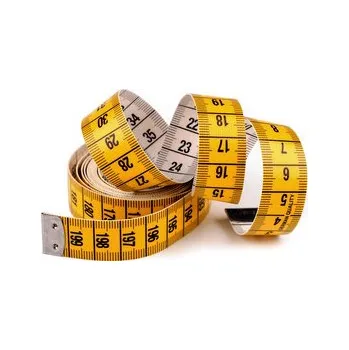 Metr krejčovský německá kvalita 200 cm - 1 ks - žlutá