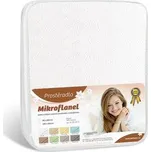 Prostěradlo Mikroflanel - bílá - 180x200 cm