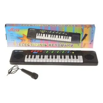 Hudební nástroj pro děti Organki 32 klawisze na baterie z mikrofonem