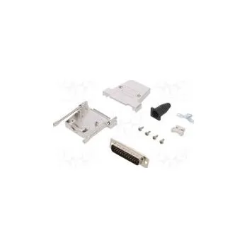 Redukce D-Sub PIN 25 zástrčka vidlice stíněný,lisované kontakty