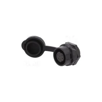 Elektrická zásuvka Zásuvka Konektor kulatý velikost 16 02 PIN 7 na západku 5A