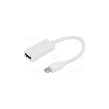 Video kabel Adaptér DisplayPort 1.2,HDMI 1.3 bilá Vlastnosti Full HD