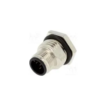 Elektroinstalační materiál Zásuvka M12 PIN 5 vidlice kód A-DeviceNet / CANopen THT IP68