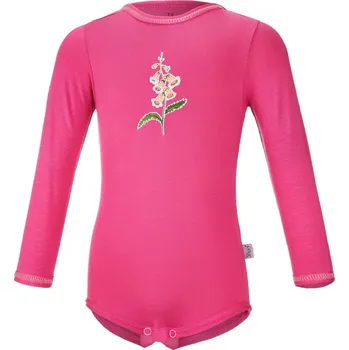 Kojenecké oblečení Body tenké DR obrázek Outlast® - tm.růžová - Velikost 74